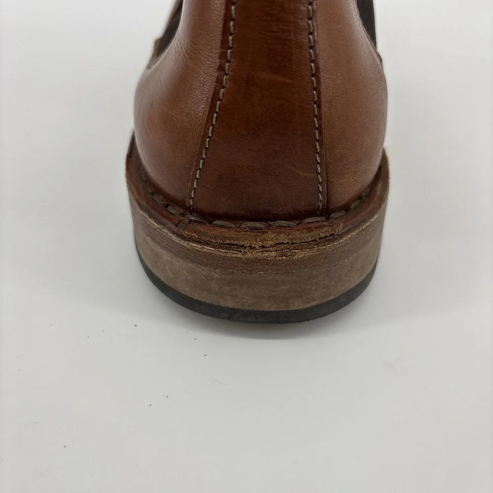 Astorflex Bitflex Chelsea Boots Mens EU43US10 Leather Brown Chestnut Made Italy